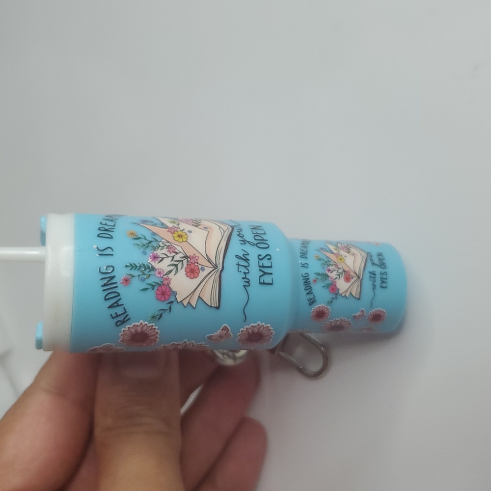 Blue Stanley cupz keychain